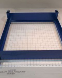 FRAME,HPR STAND,PWR,2LN,WLD PAINTED